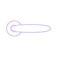 Buildings Door Handles Flaminia Door Handle Sketch Svg Vector, Free Vectors File